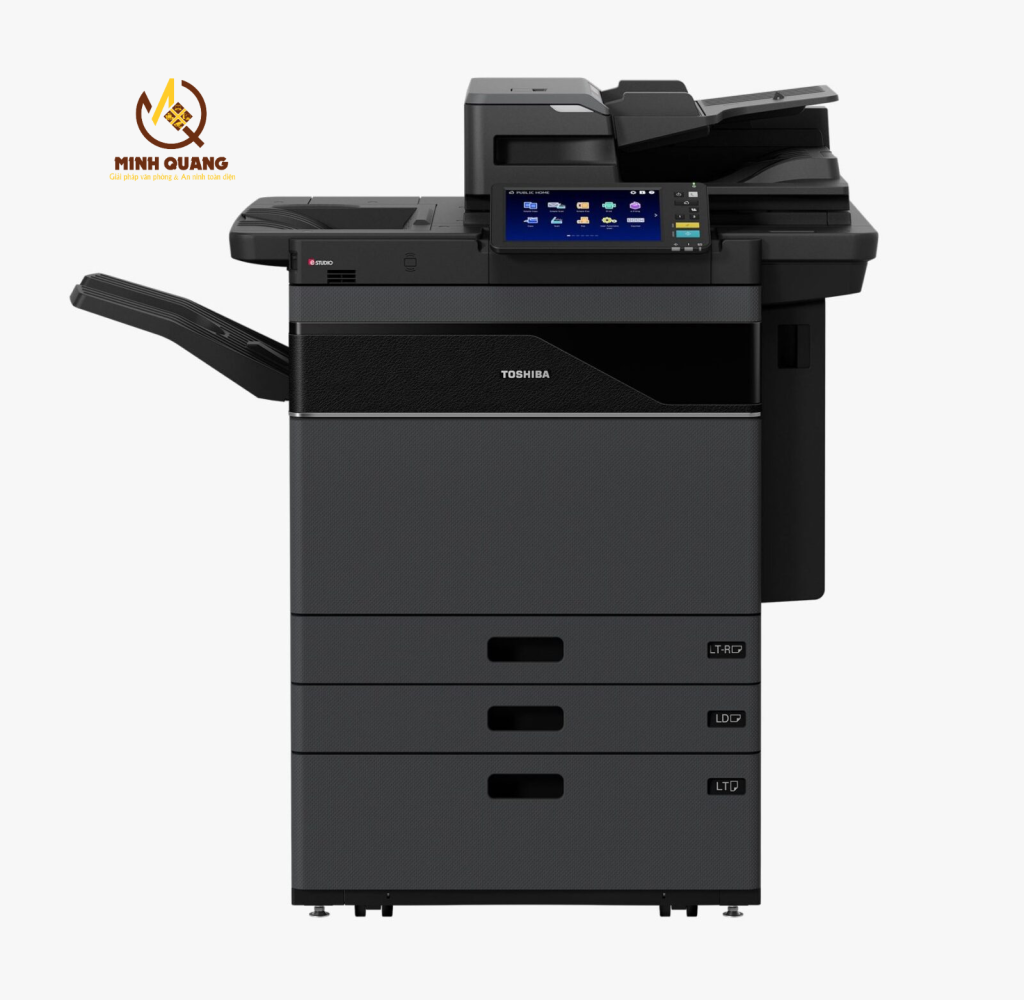 Máy photocopy Toshiba 8508A chính hãng – tốc độ 85 trang/phút, in sắc nét, bền bỉ, tiết kiệm điện, phù hợp cho văn phòng và doanh nghiệp lớn.
