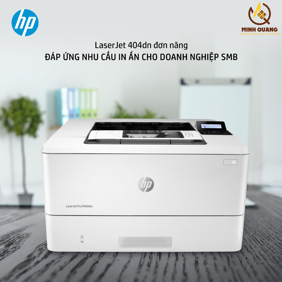 Máy in HP Pro M404DN chính hãng – in 2 mặt tự động, tốc độ cao, tiết kiệm điện