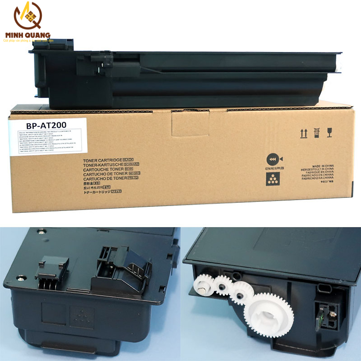 Hộp mực Sharp BP AT200 chính hãng cho máy photocopy Sharp, in sắc nét, dung lượng lớn, giá tốt Shopee