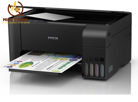 Máy In Màu Epson L3110 chính hãng – In phun màu đa năng, sắc nét, tiết kiệm mực