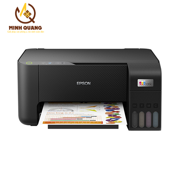 Máy In Màu Epson L3210 – In phun màu sắc nét, đa chức năng In – Scan – Copy, tiết kiệm mực EcoTank, giá tốt Shopee