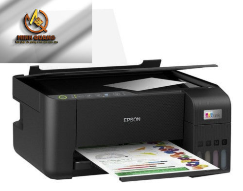 Máy In Epson L3250 – Máy in phun màu đa chức năng 3 trong 1, WiFi, tiết kiệm mực, giá tốt.
