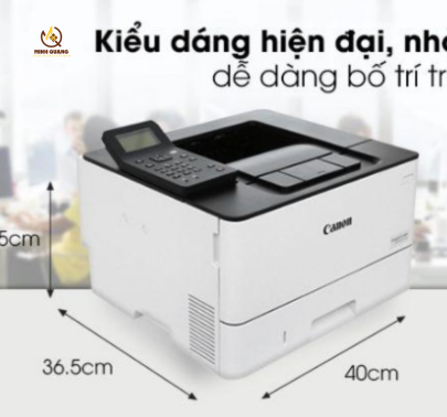 Máy in Canon LBP246dw in laser đen trắng tốc độ cao, kết nối WiFi, in 2 mặt tự động, phù hợp văn phòng và gia đình.