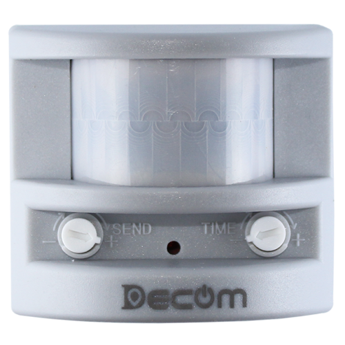 Thiết bị báo trộm hồng ngoại DECOM HT1A chính hãng, cảm biến chuyển động, báo động 105dB