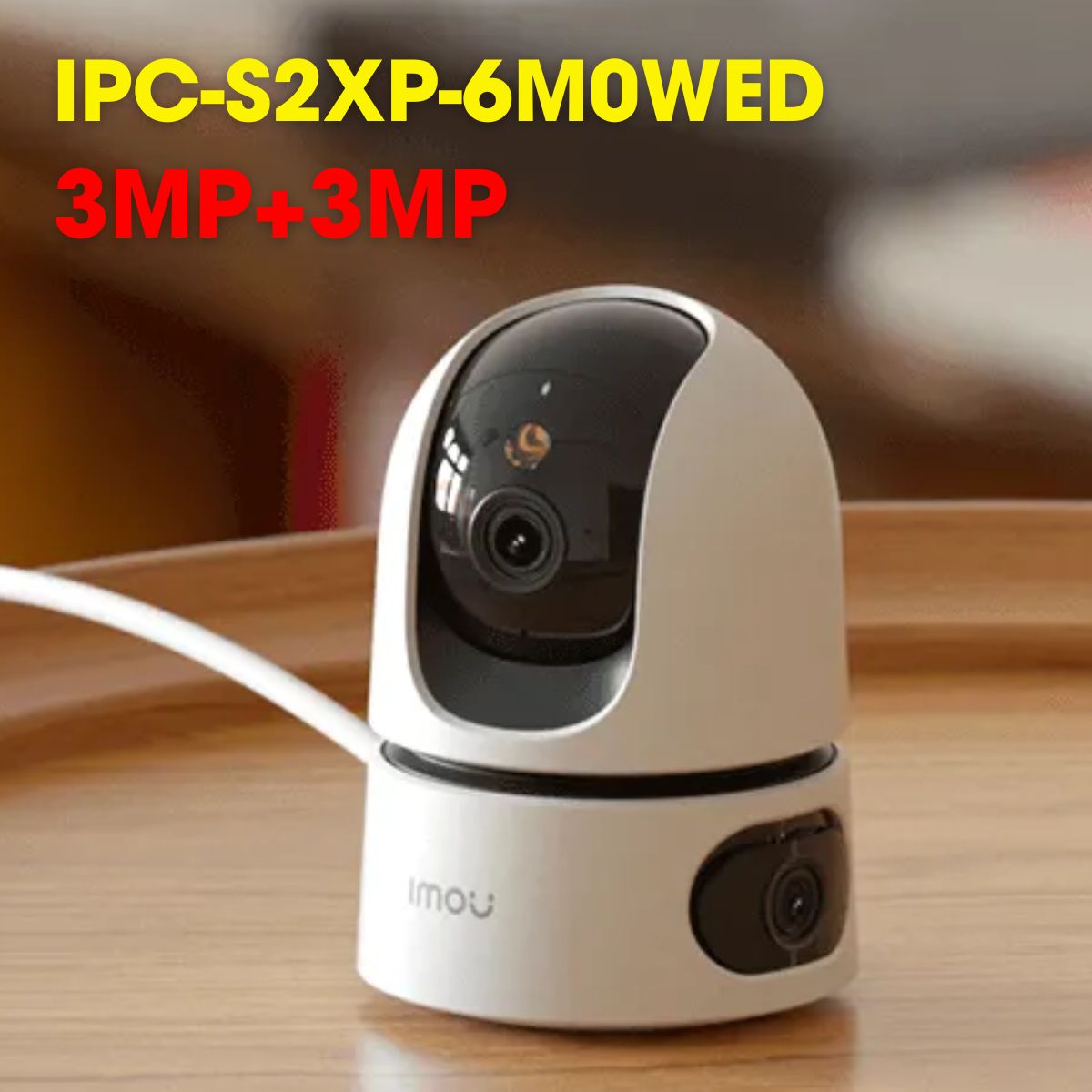 camera wifi imou ranger dual s2xp 6mp chính hãng, quay 360 độ, zoom quang 8x, độ phân giải 6MP