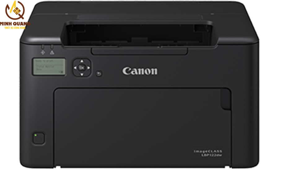 Máy in Canon LBP 122dw in laser trắng đen, hỗ trợ in 2 mặt tự động, kết nối WiFi tiện lợi.