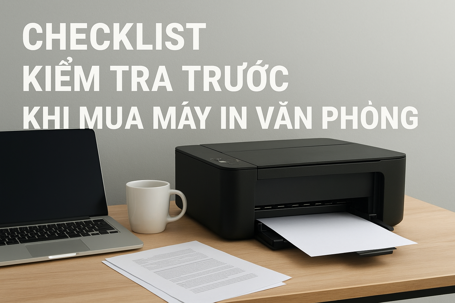 Checklist kiểm tra trước khi mua máy in văn phòng chính hãng trên Shopee