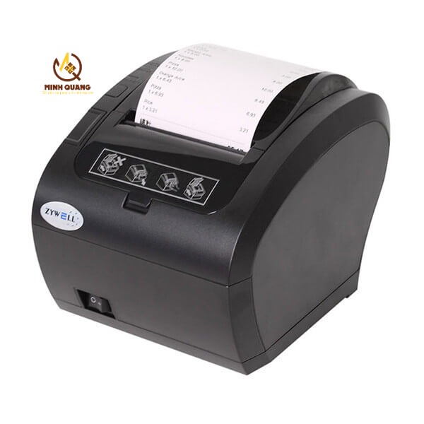 Máy in hóa đơn Zywell ZY303 in nhiệt không mực – tốc độ cao, bền bỉ, giá tốt Shopee.