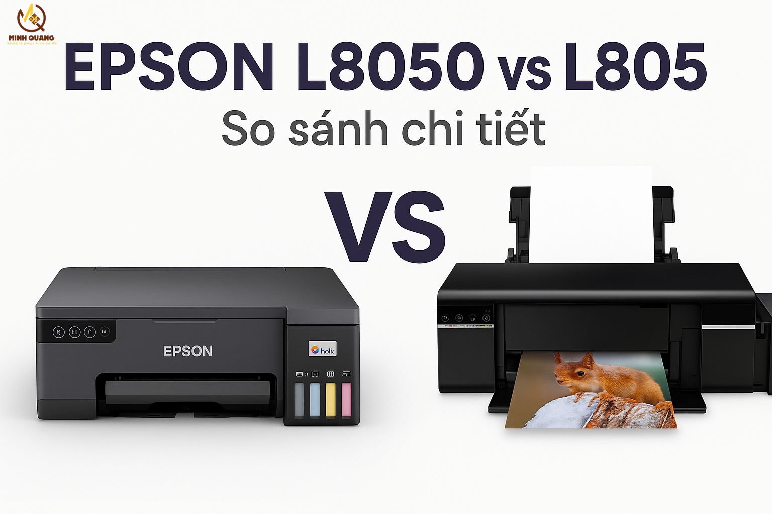 So sánh máy in Epson L8050 và L805 – mẫu in ảnh chuyên nghiệp, tốc độ cao, chất lượng vượt trội.