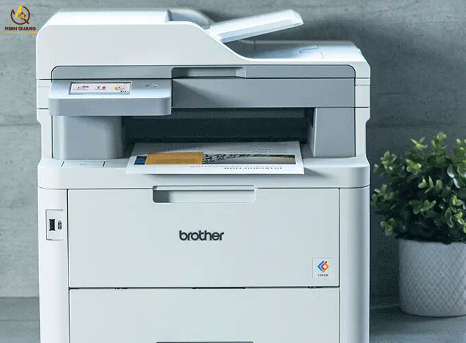 Máy in laser màu Brother MFC-L8340CDW đa năng 4 trong 1, in nhanh, kết nối WiFi, phù hợp văn phòng.