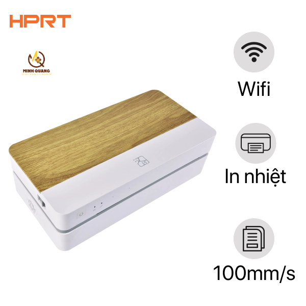 Máy in nhiệt HPRT FT800 in nhanh, không cần mực.