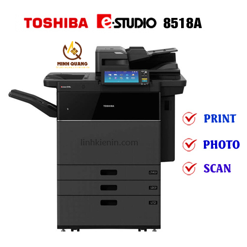 Máy photocopy Toshiba 8518A tốc độ cao 85 trang/phút – máy photocopy công nghiệp bền bỉ cho doanh nghiệp lớn.