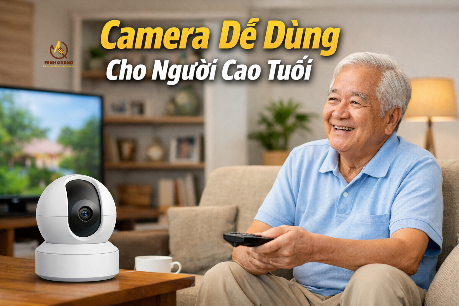 camera cho người cao tuổi dễ dùng nhất trên shopee.