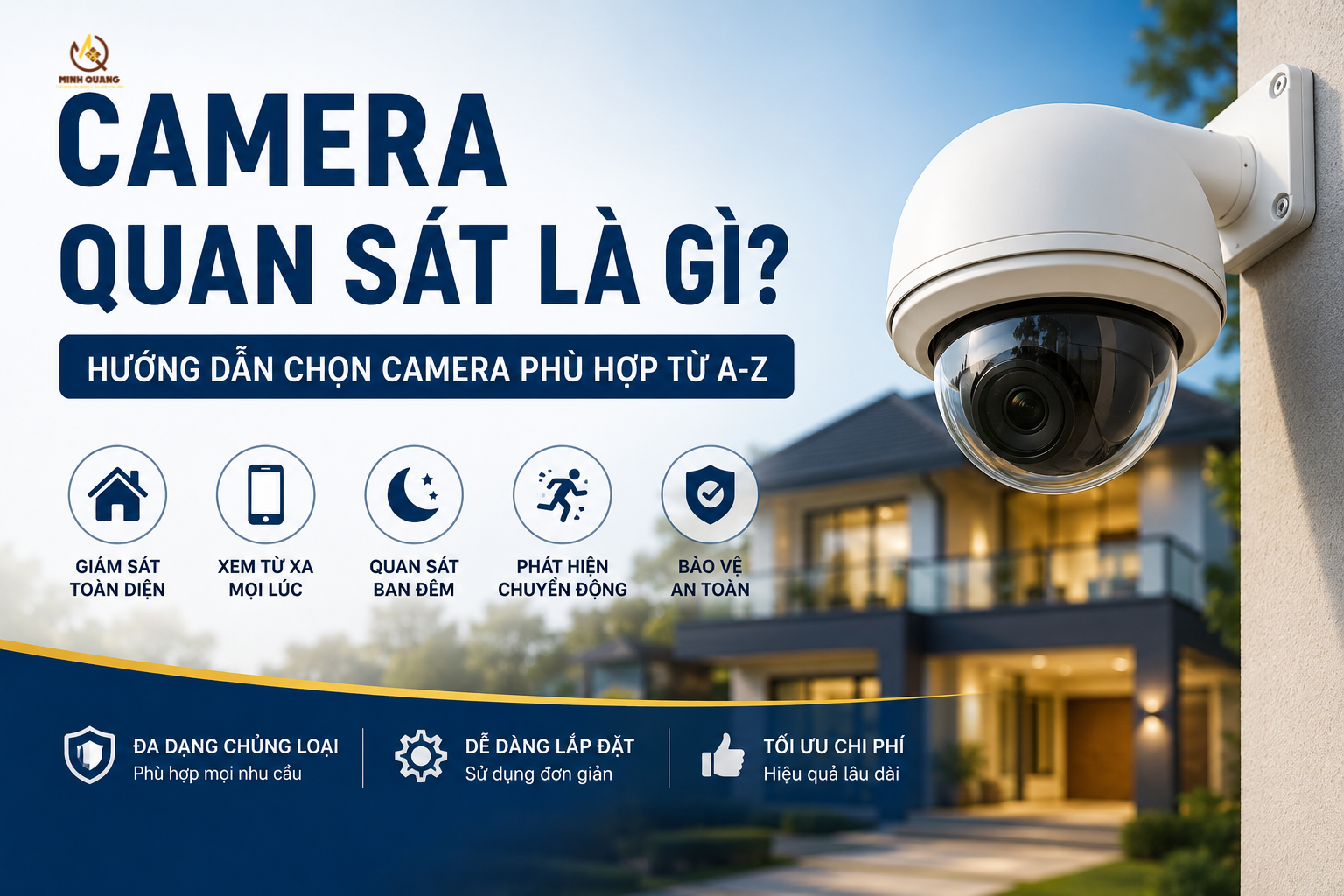 Camera quan sát giám sát nhà ở và cửa hàng